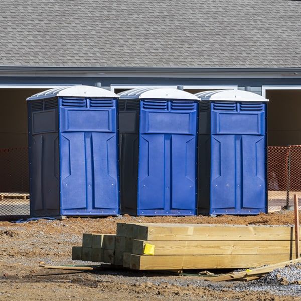 are there any restrictions on what items can be disposed of in the portable restrooms in Little Mackinaw Illinois